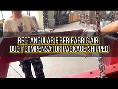 Compensateur de conduit rectangulaire expédié