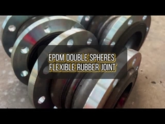 Les joints en caoutchouc flexible à double boule peuvent être personnalisés en lots pour assurer une connexion de tuyaux sûre