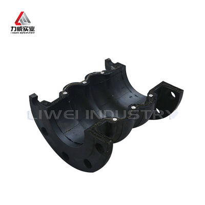 2 pouces 1 pouce double sphère joints en caoutchouc flexible pour la connexion sans couture de tuyaux