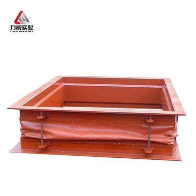 Compensateur de tissus non métalliques rectangulaires à connexion de bride Compensateur d'expansion thermique