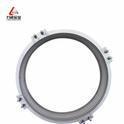 DN2400 tuyau ondulé à haute température en acier inoxydable de grand diamètre