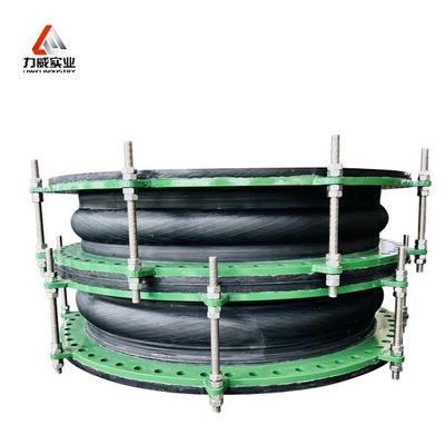 Excellente résistance à la corrosion, joint en caoutchouc flexible à sphère unique pour les essais à haute pression et 1,5 fois la pression de travail.