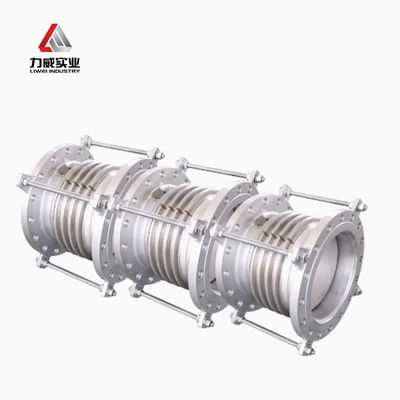 Convient et rapide d'installation stabilisateur de corrugation métallique avec 316 matière de bride