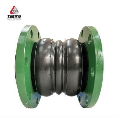 Matériau de la bride galvanisée en acier au carbone multi-sphère joint en caoutchouc flexible pour tuyaux industriels résistants aux acides