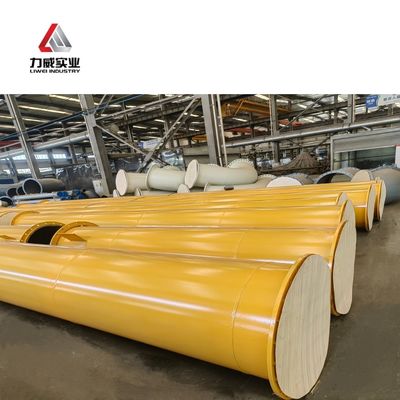 Pipe en caoutchouc enduit de PE pour environnements à haute température et haute pression