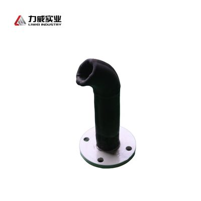 Tuyau revêtu de caoutchouc à haute résistance à l'abrasion avec longueur personnalisable en technologie de tube de tuyau en acier avec revêtement en caoutchouc à l'intérieur et à l'extérieur.