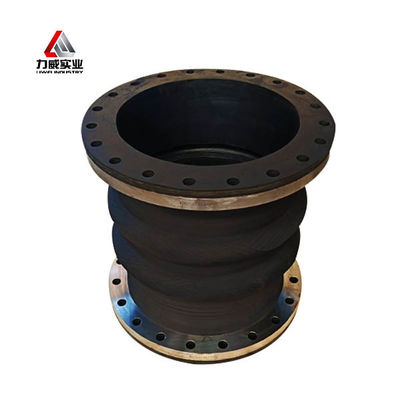Double-ball Rubber Flexible Connector With Flange Connection Utilizes EPDM Rubber
