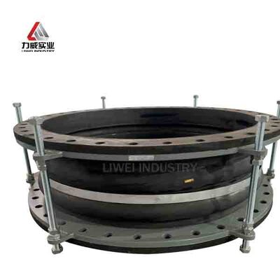 Excellent résistance à la corrosion, joint flexible en caoutchouc à double sphère avec capacité de mouvement axial