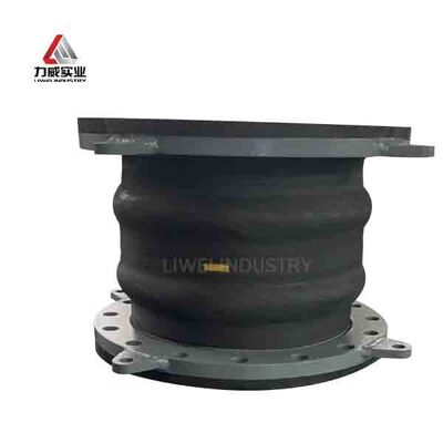 Joint flexible en caoutchouc à double sphère enroulé à la main, adapté aux applications d'air, durable