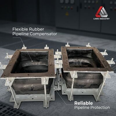 Compensateur en caoutchouc non métallique flexible conçu pour absorber les vibrations et compenser l'expansion thermique dans les applications de pipeline