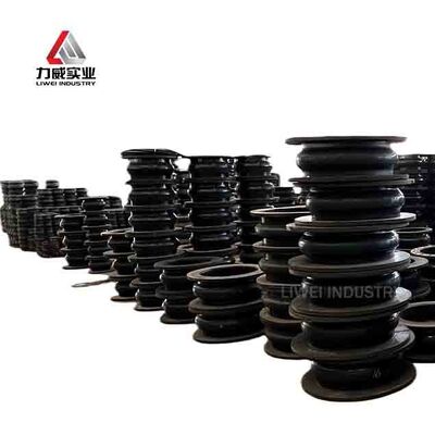 Varié par taille Joint en caoutchouc flexible à sphère unique à extrémités flanquées Offre de dessin Adapté aux systèmes et équipements de pipelines