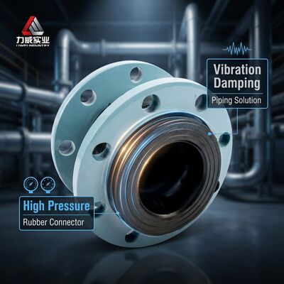 -30°C à 150°C Près d'essai de raccordement fileté à une seule sphère de caoutchouc flexible 1,5 fois la pression de travail