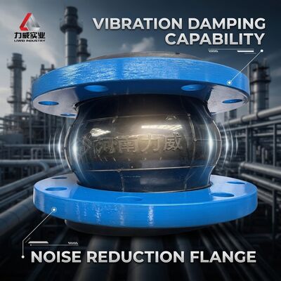 Joints en caoutchouc flexible à sphère unique pour la prévention de la corrosion des tuyaux