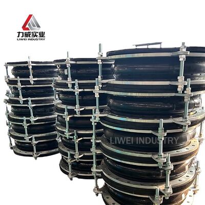 Long Service Life Single Sphere Flexible Rubber Joint DN15 DN4000 Durable Connection Solution For Industrial Applications