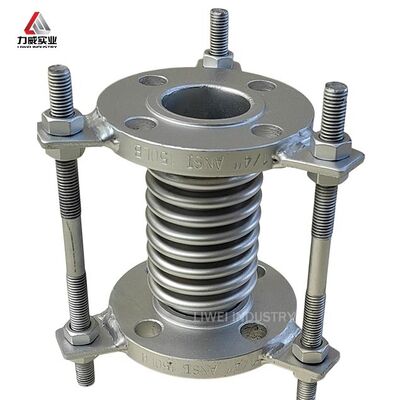 Compensateur ondulé métallique fileté 1/4 pouce SS304 Soufflet Connexion NPT BSP pour tuyauterie d'instrumentation